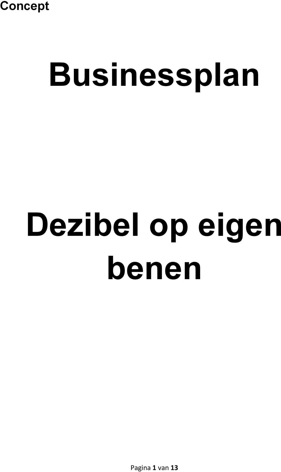 Dezibel op