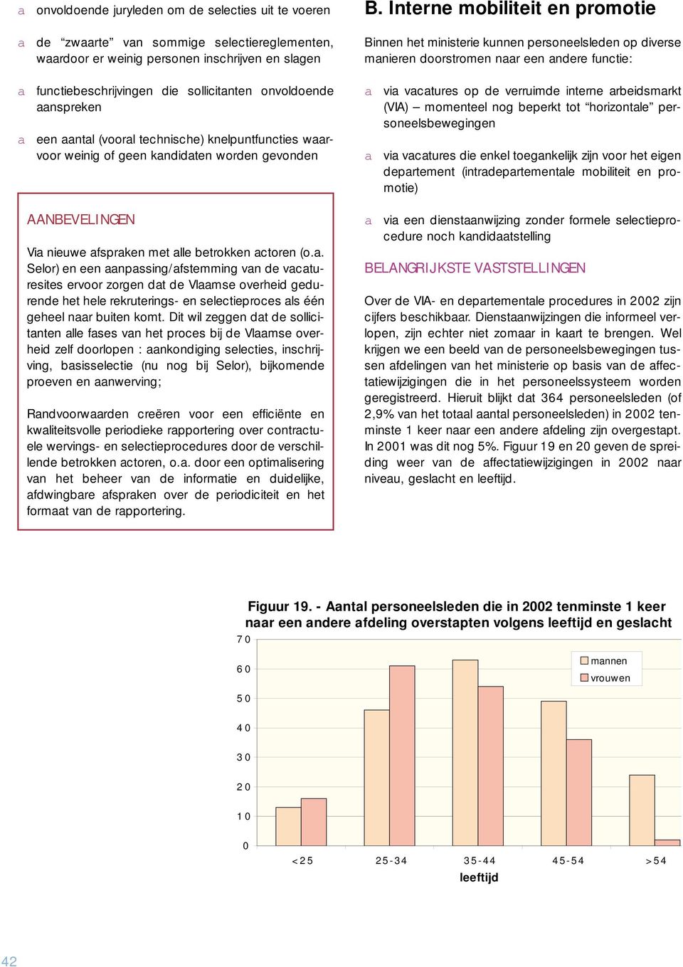(voorl technische) knelpuntfuncties wrvoor weinig of geen kndidten worden gevonden vi vctures op de verruimde interne rbeidsmrkt (VIA) momenteel nog beperkt tot horizontle personeelsbewegingen vi