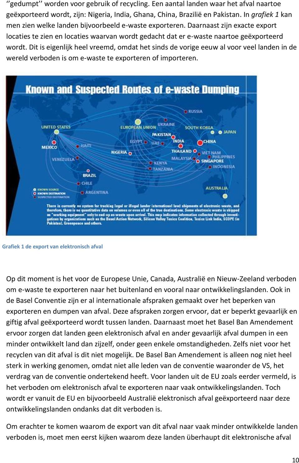 Dit is eigenlijk heel vreemd, omdat het sinds de vorige eeuw al voor veel landen in de wereld verboden is om e-waste te exporteren of importeren.