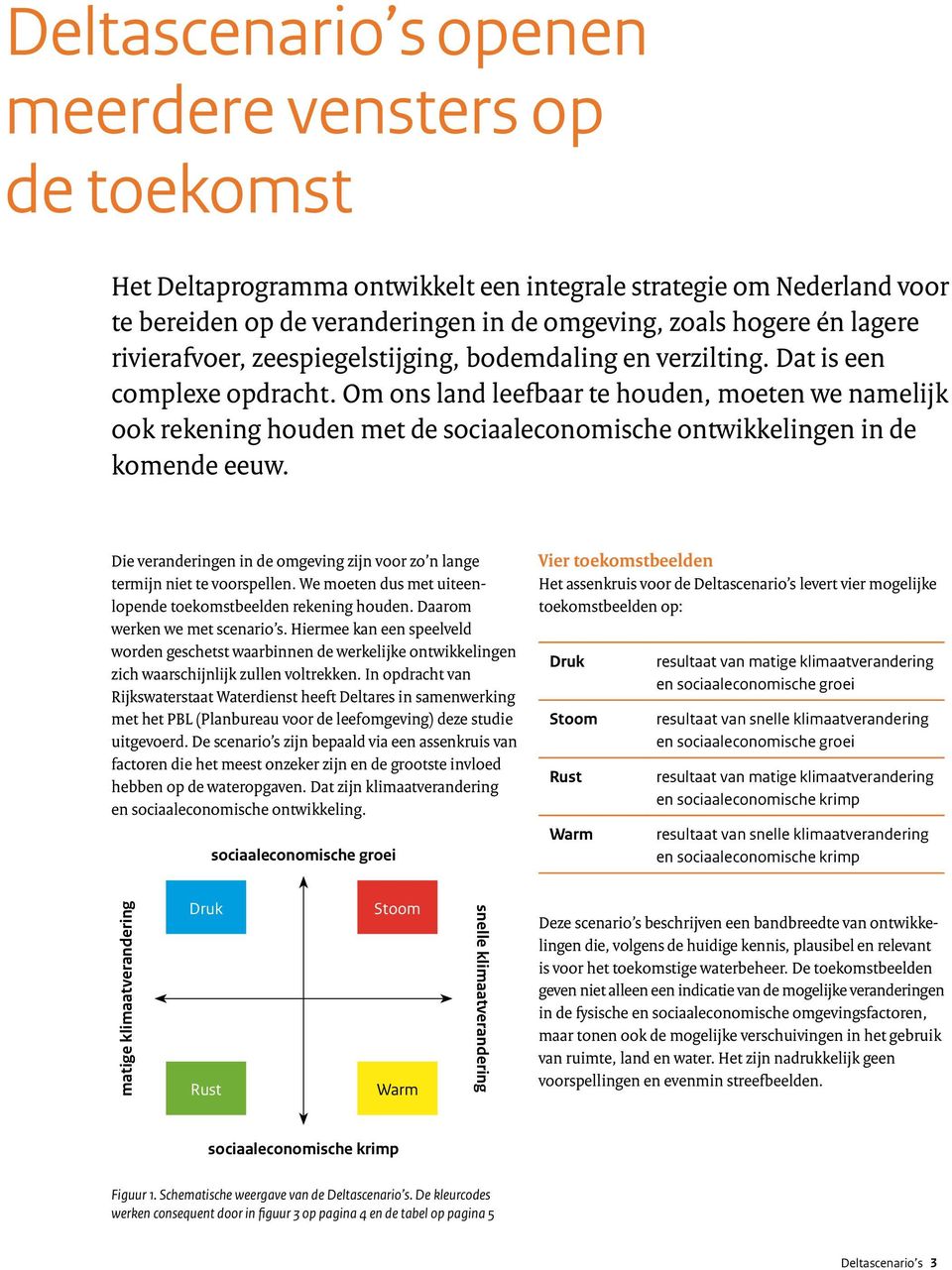 Om ons land leefbaar te houden, moeten we namelijk ook rekening houden met de sociaaleconomische ontwikkelingen in de komende eeuw.