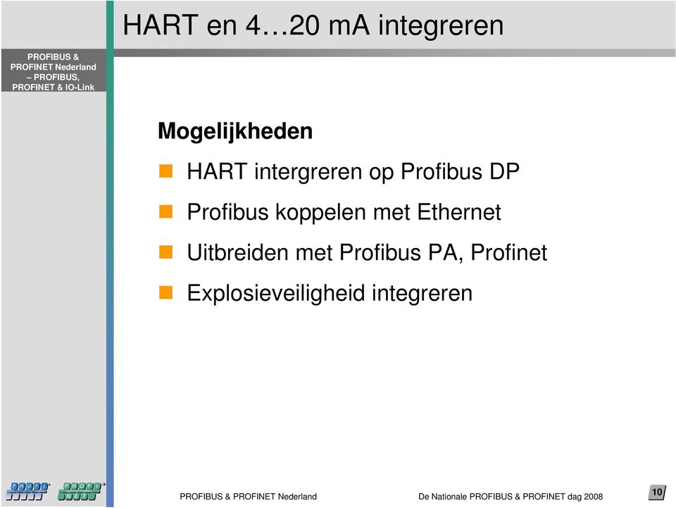 met Profibus PA, Profinet Explosieveiligheid