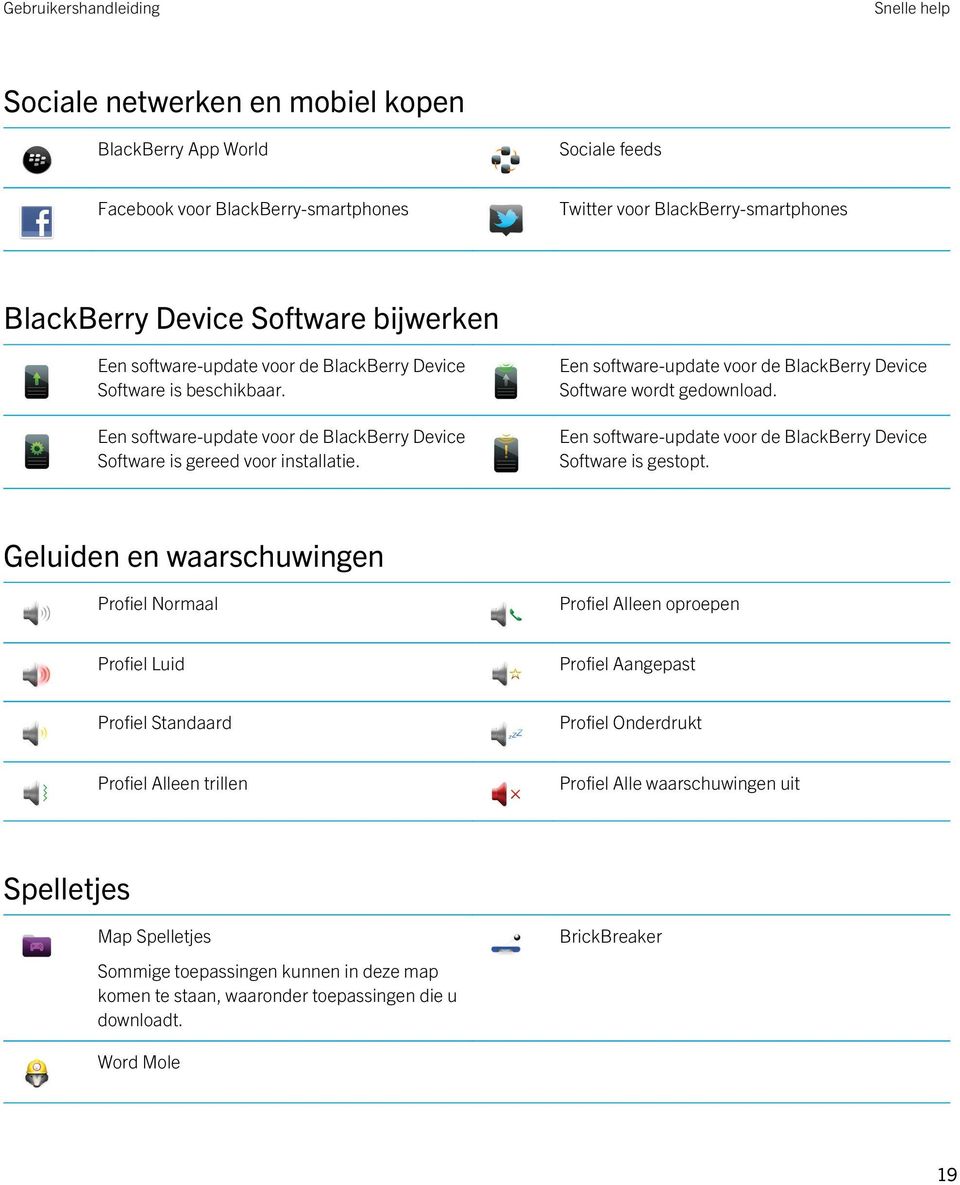 Een software-update voor de BlackBerry Device Software wordt gedownload. Een software-update voor de BlackBerry Device Software is gestopt.