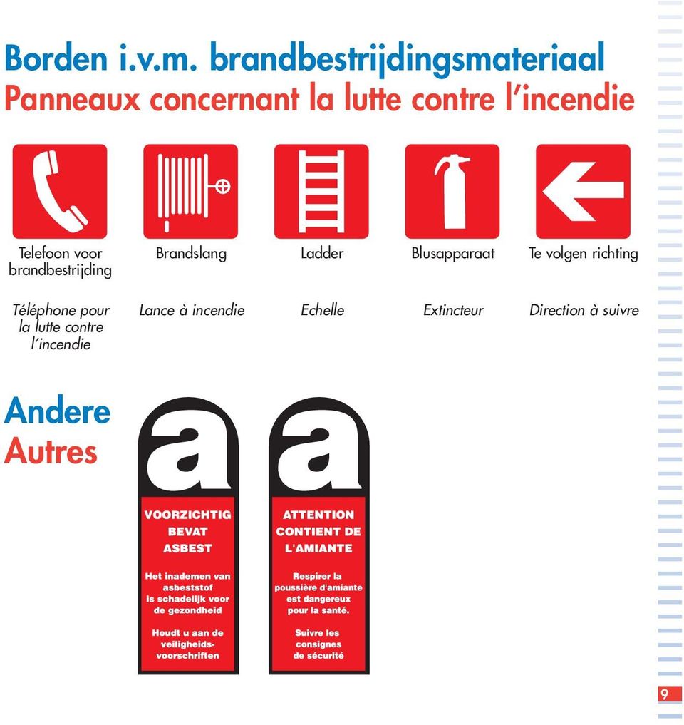 incendie Telefoon voor brandbestrijding Brandslang Ladder Blusapparaat