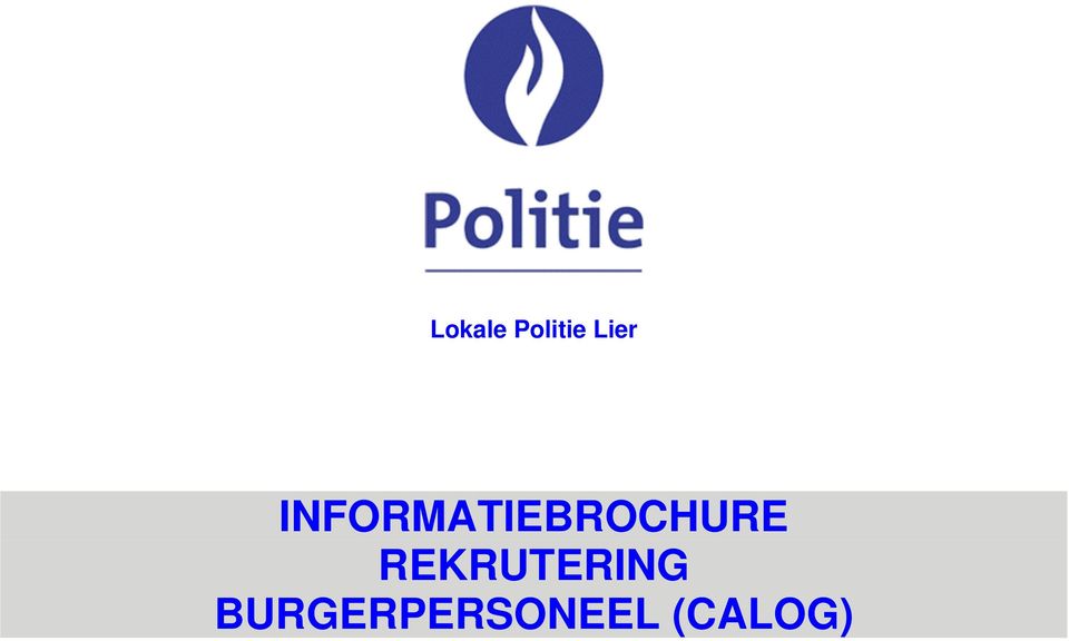 INFORMATIEBROCHURE