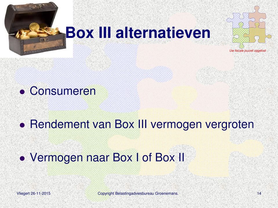 naar Box I of Box II Vliegert 26-11-2015