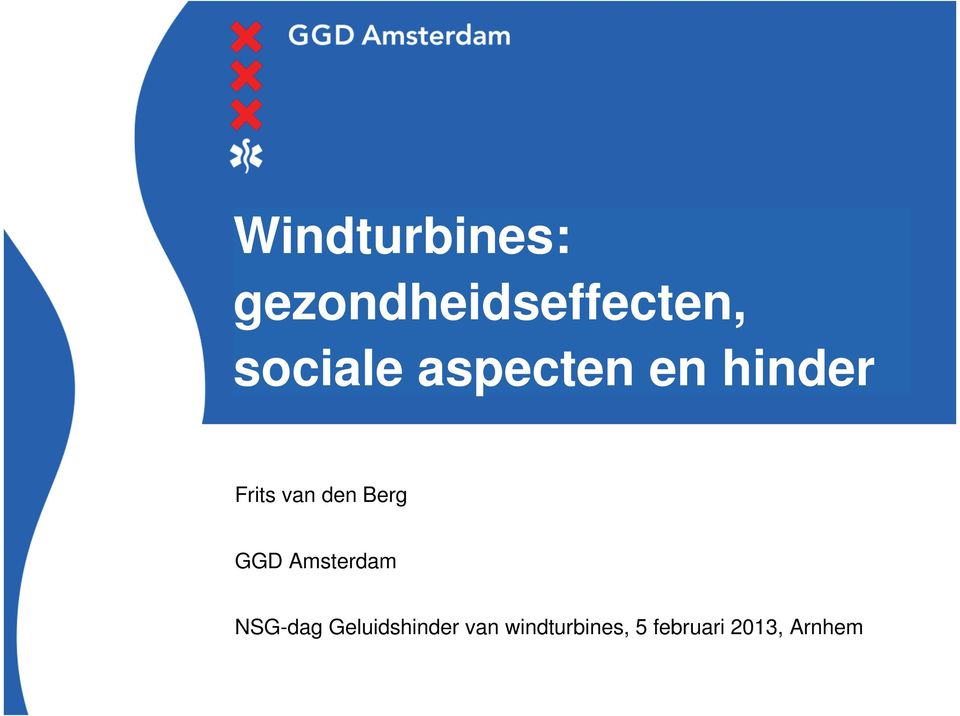 den Berg GGD Amsterdam NSG-dag