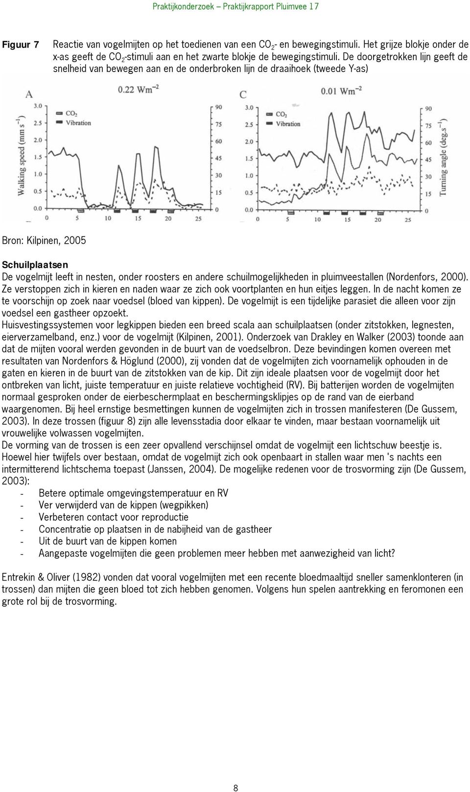 schuilmogelijkheden in pluimveestallen (Nordenfors, 2000). Ze verstoppen zich in kieren en naden waar ze zich ook voortplanten en hun eitjes leggen.