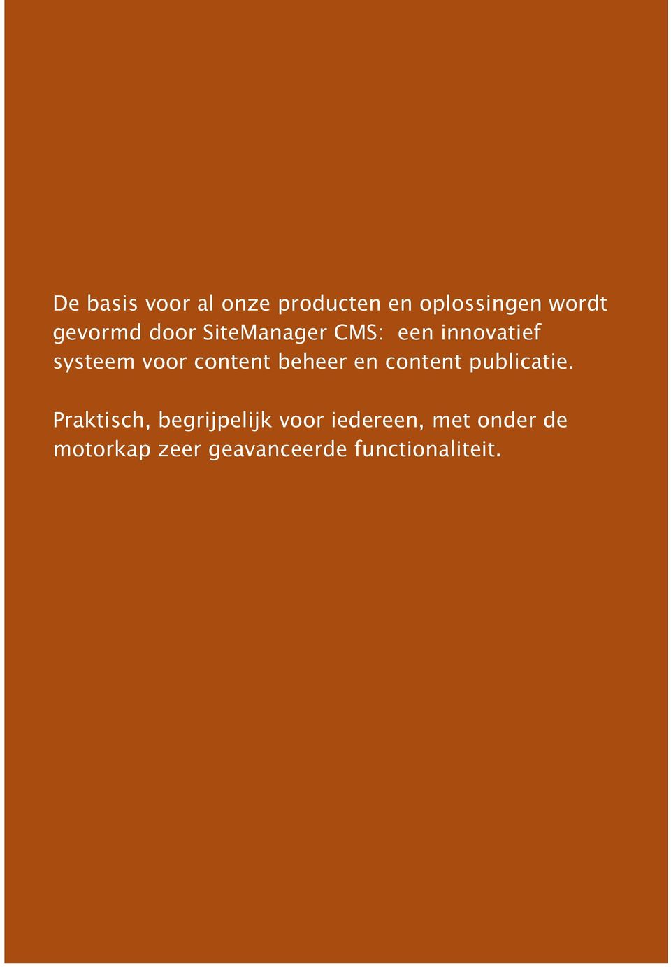 beheer en content publicatie.