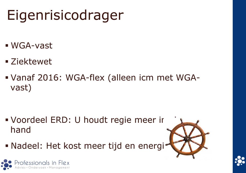 WGAvast) Voordeel ERD: U houdt regie meer