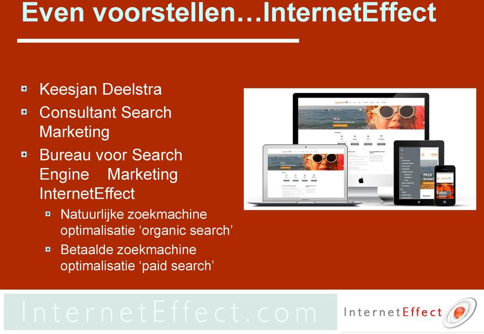 Marketing InternetEffect Natuurlijke zoekmachine