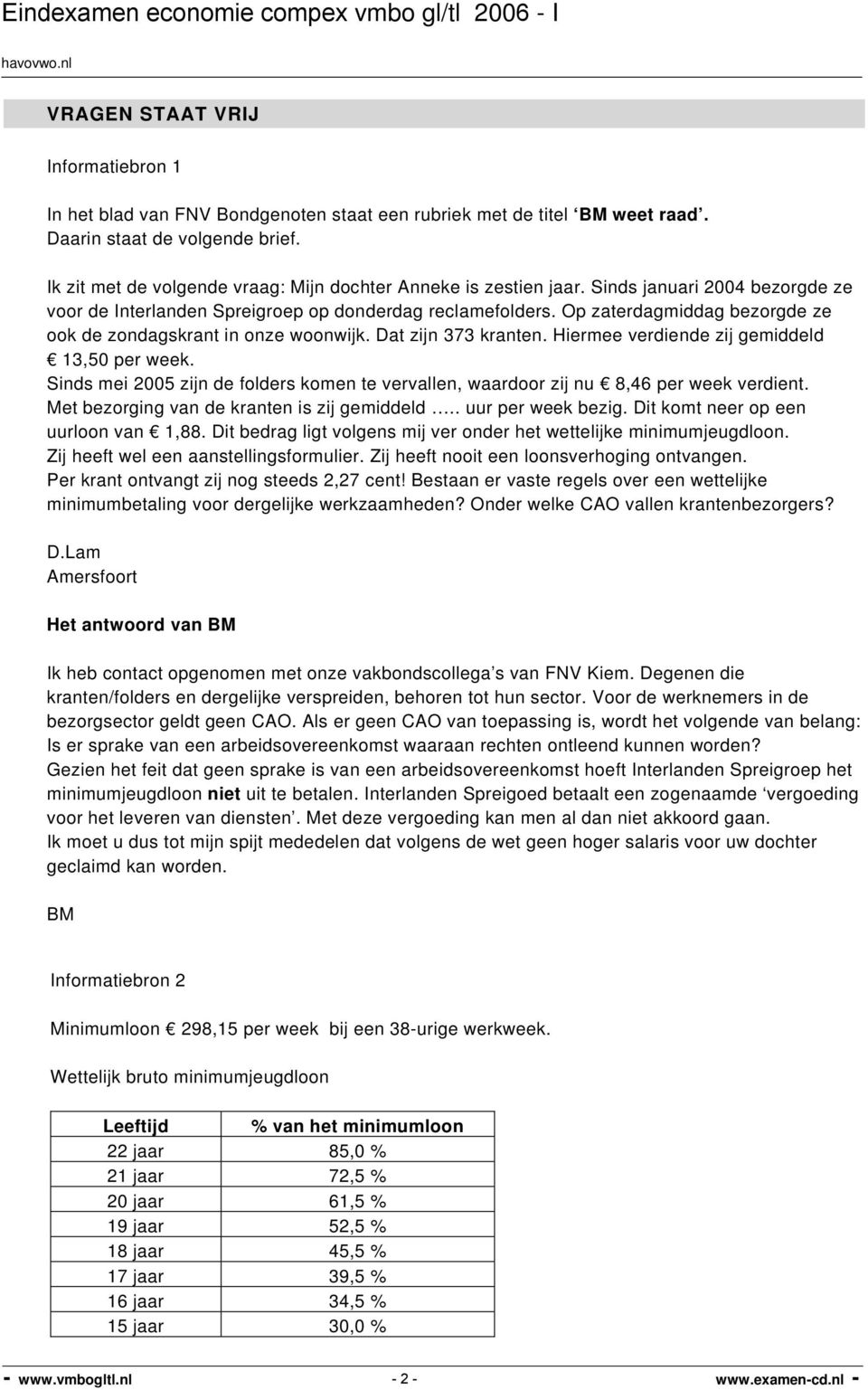 Op zaterdagmiddag bezorgde ze ook de zondagskrant in onze woonwijk. Dat zijn 373 kranten. Hiermee verdiende zij gemiddeld 13,50 per week.