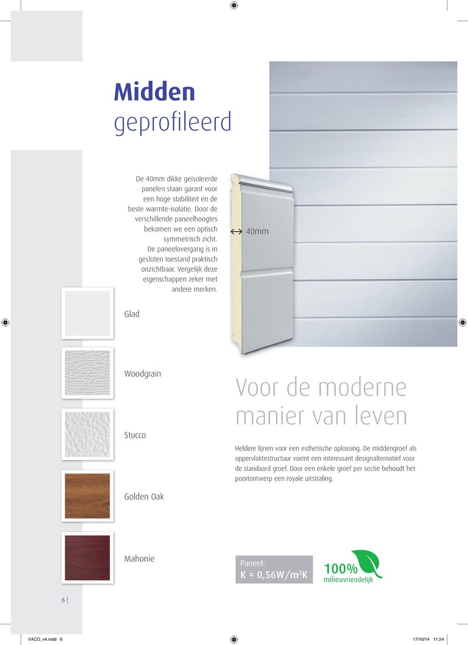 Vergelijk deze eigenschappen zeker met andere merken. 40mm Glad Woodgrain Stucco Voor de moderne manier van leven Heldere lijnen voor een esthetische oplossing.