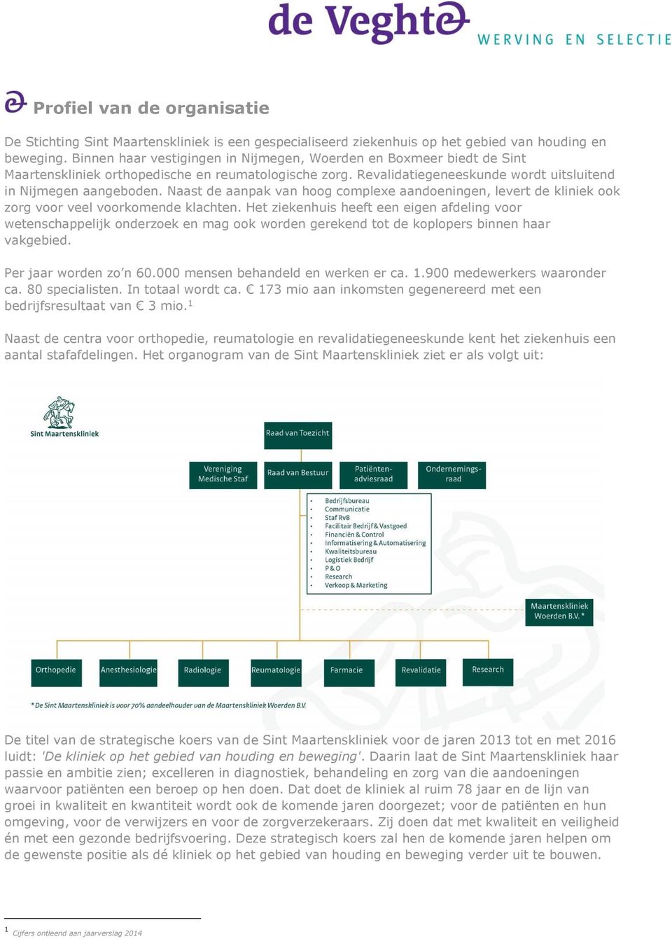 Naast de aanpak van hoog complexe aandoeningen, levert de kliniek ook zorg voor veel voorkomende klachten.