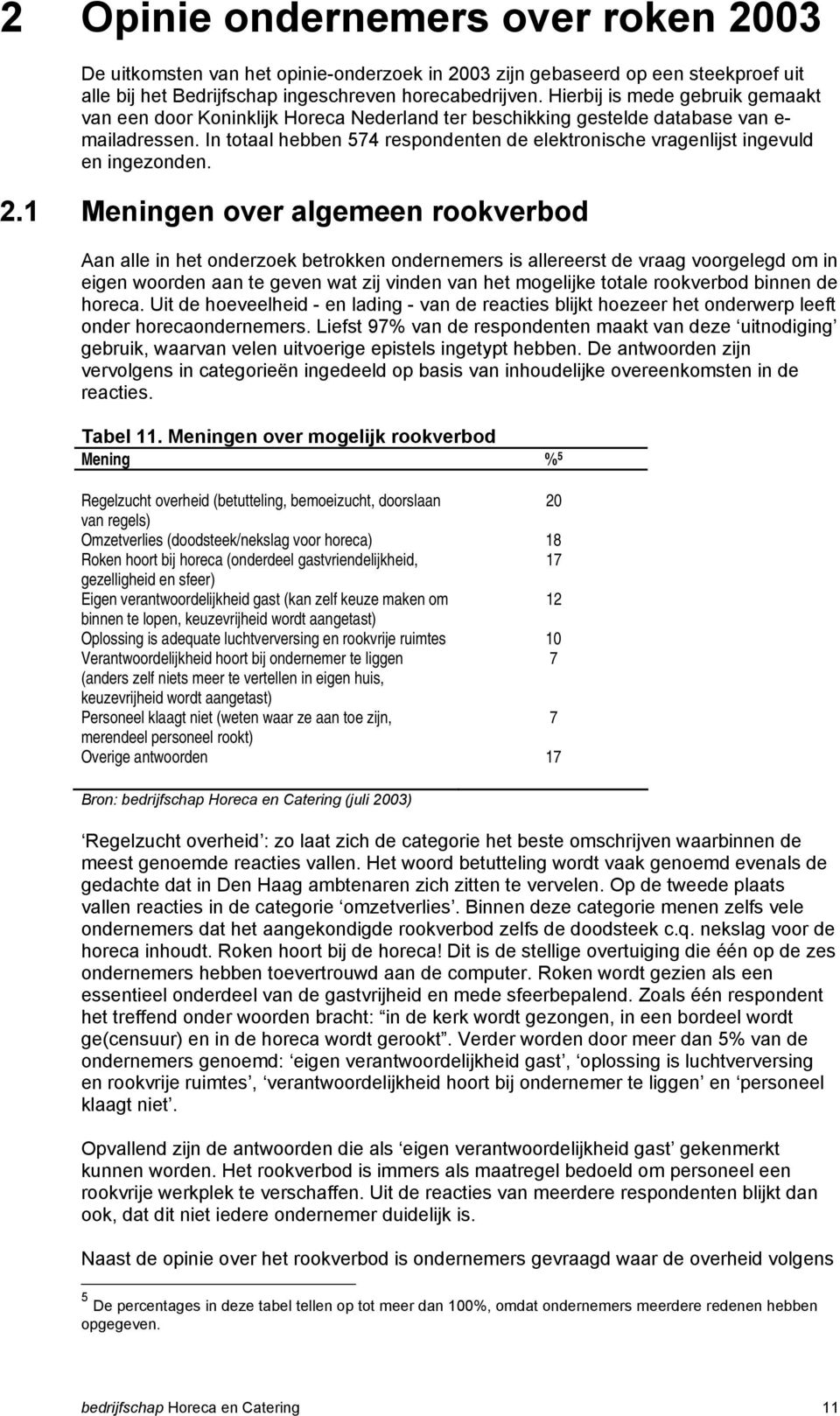 In totaal hebben 574 respondenten de elektronische vragenlijst ingevuld en ingezonden. 2.