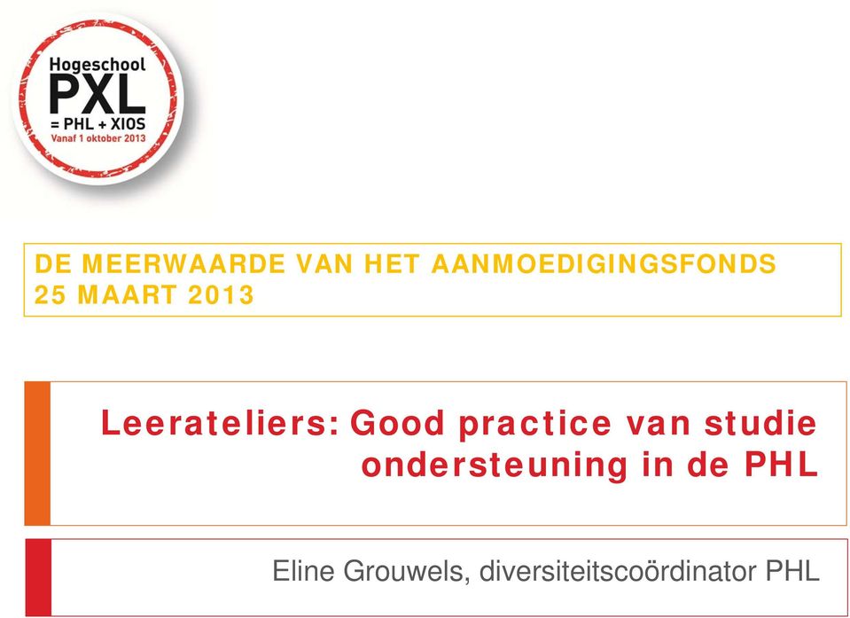 practice van studie ondersteuning in de