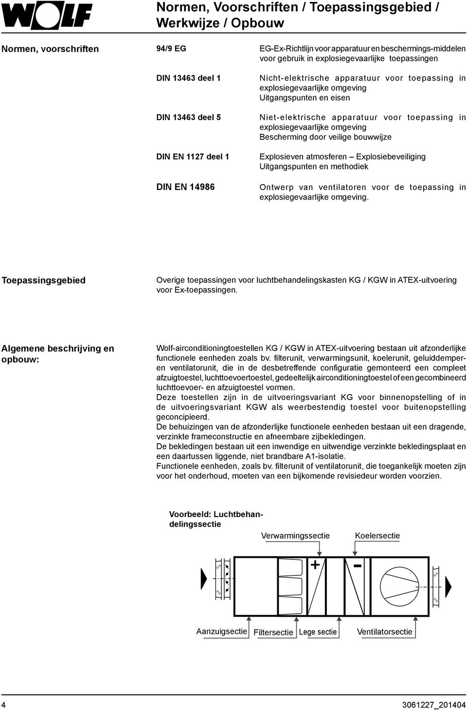 toepassing in explosiegevaarlijke omgeving Bescherming door veilige bouwwijze Explosieven atmosferen Explosiebeveiliging Uitgangspunten en methodiek Ontwerp van ventilatoren voor de toepassing in