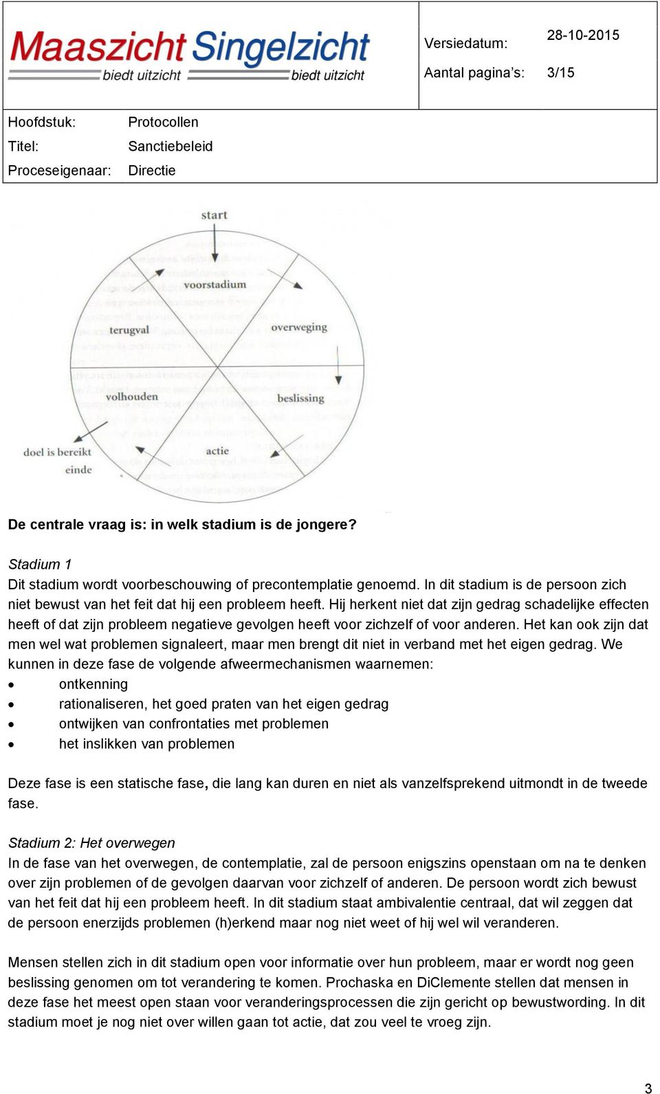 Hij herkent niet dat zijn gedrag schadelijke effecten heeft of dat zijn probleem negatieve gevolgen heeft voor zichzelf of voor anderen.