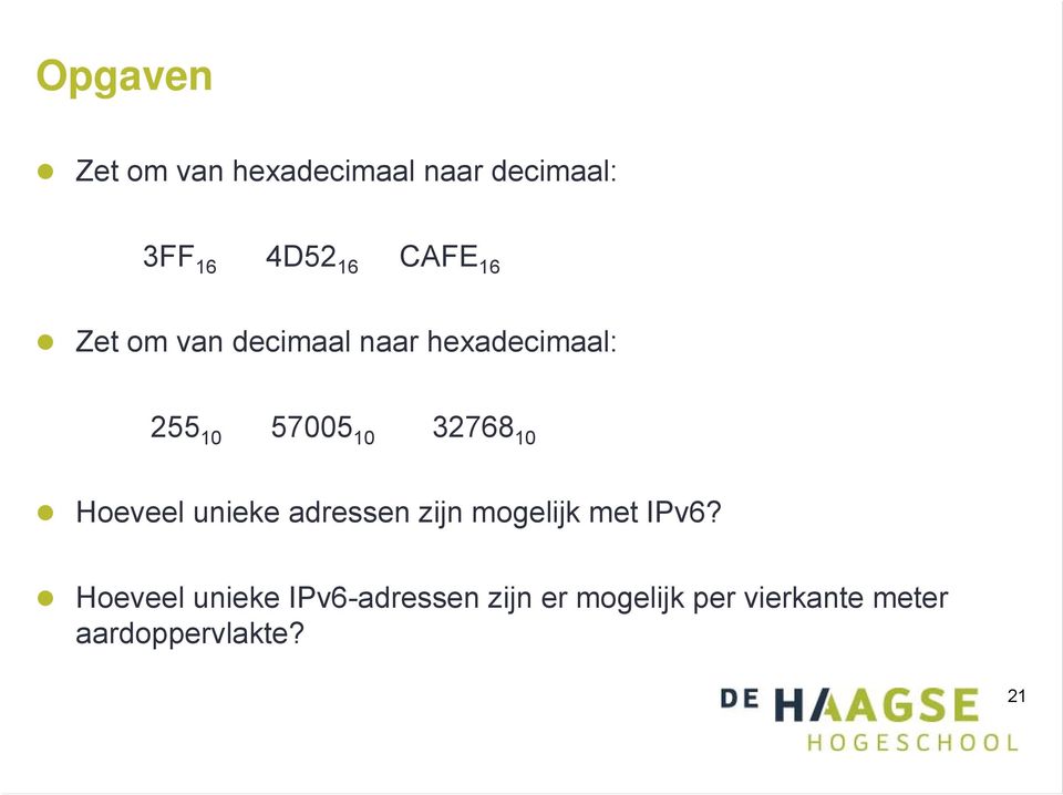 Hoeveel unieke adressen zijn mogelijk met IPv6?