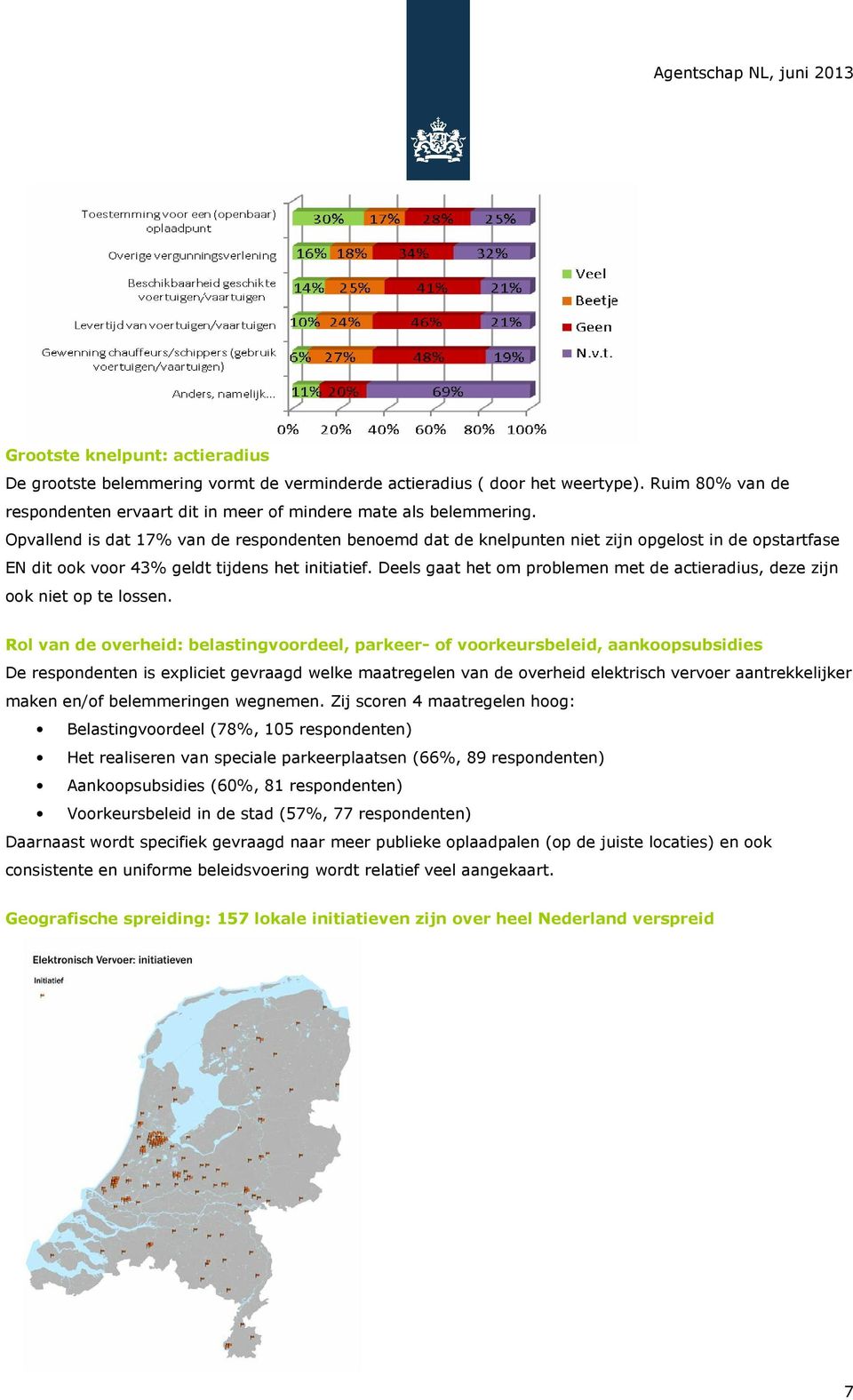 Deels gaat het om problemen met de actieradius, deze zijn ook niet op te lossen.