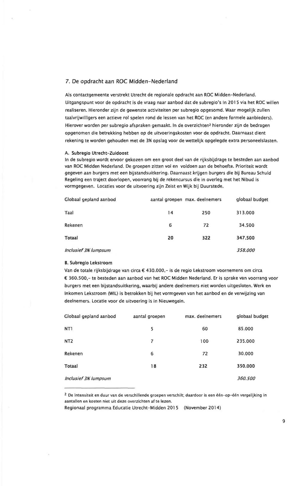 Waar mogelijk zullen taalvrijwllligers een actieve rol spelen rond de lessen van het R( IC (en andere formele aanbieders). Hierover worden per subregio afspraken gemaakt.