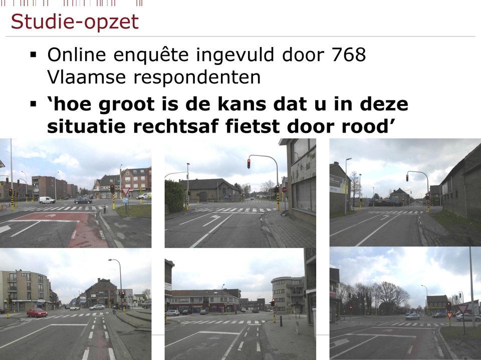 respondenten hoe groot is de kans