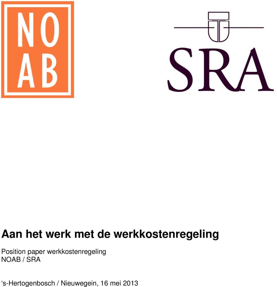 paper werkkostenregeling NOAB /