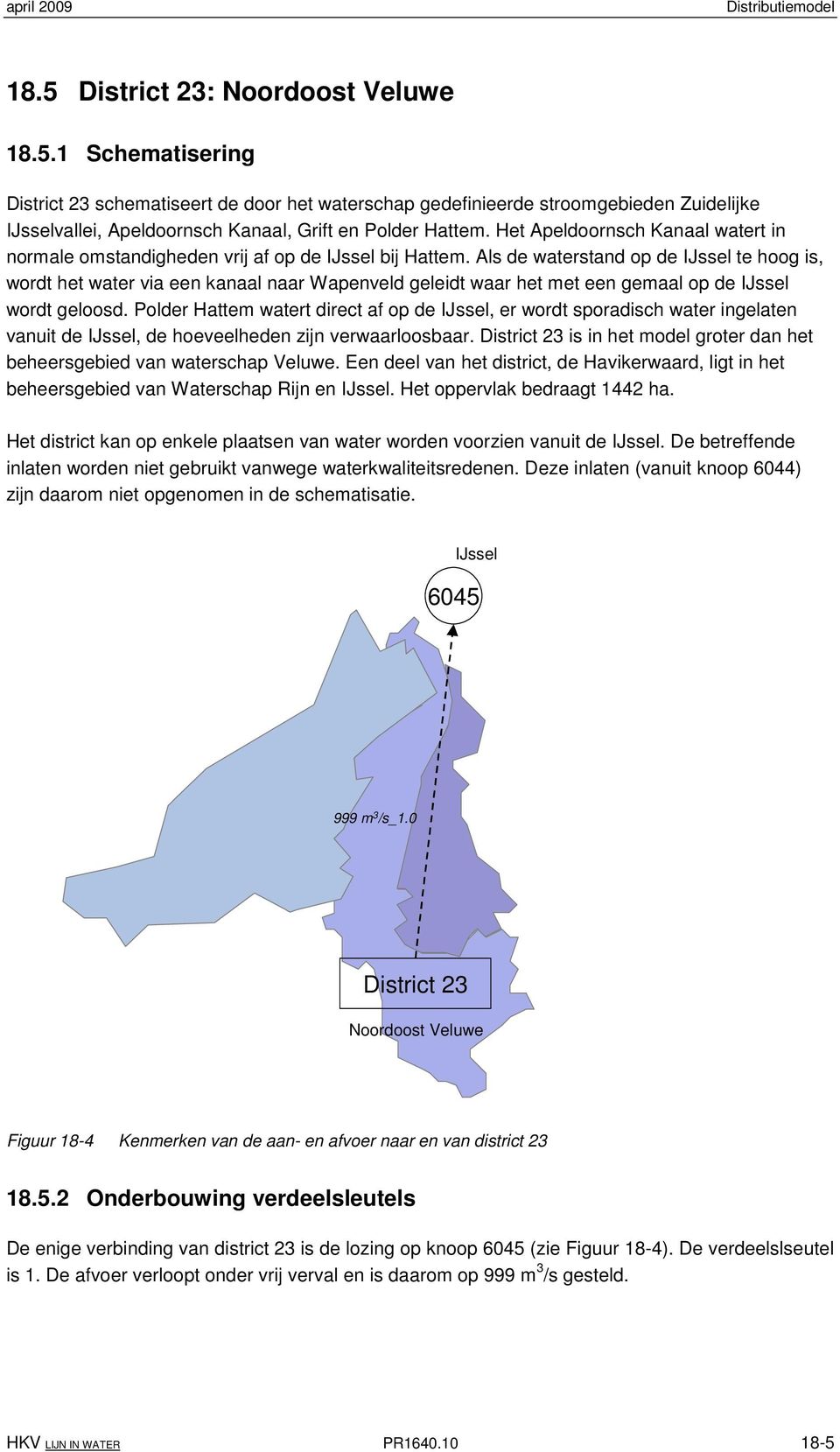 Als de waterstand op de IJssel te hoog is, wordt het water via een kanaal naar Wapenveld geleidt waar het met een gemaal op de IJssel wordt geloosd.