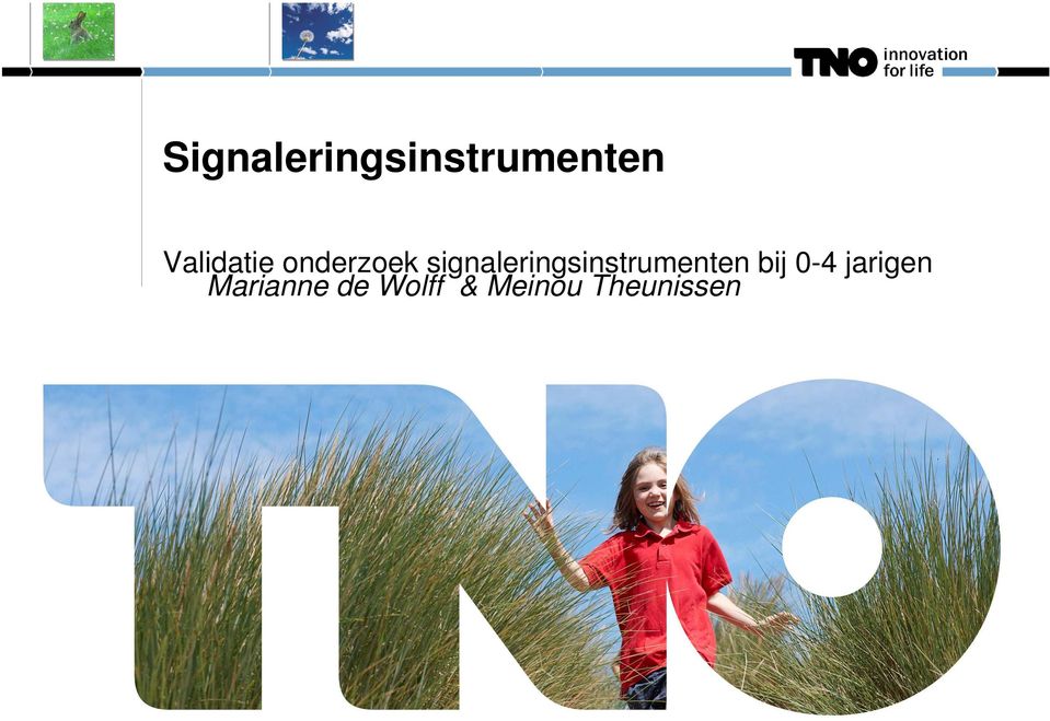 signaleringsinstrumenten bij