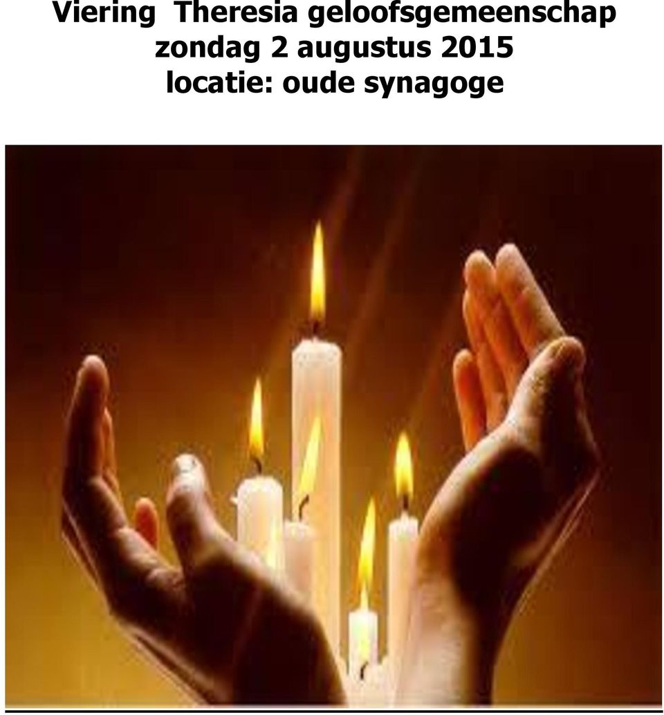 zondag 2 augustus