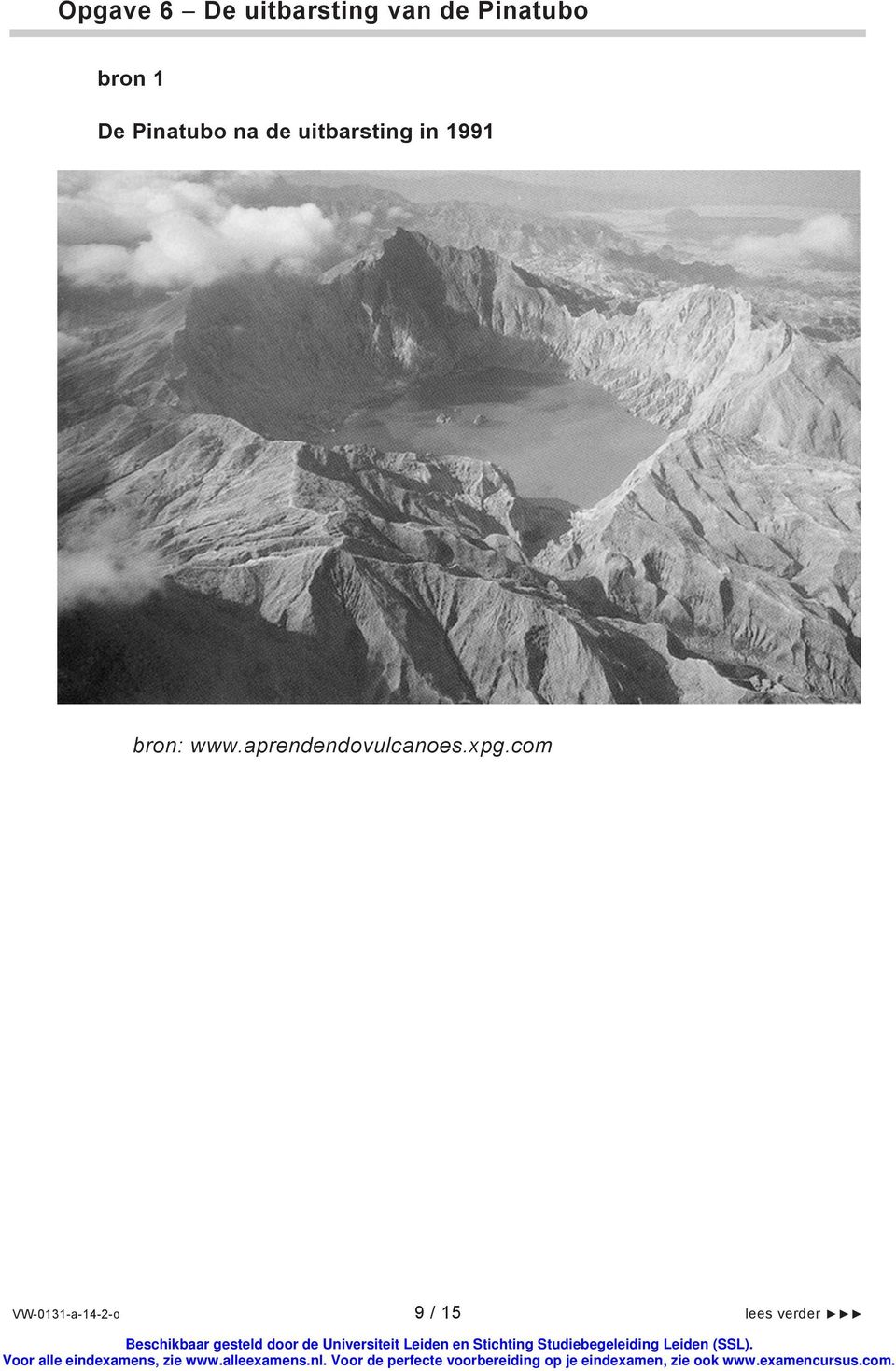 uitbarsting in 1991 bron: www.