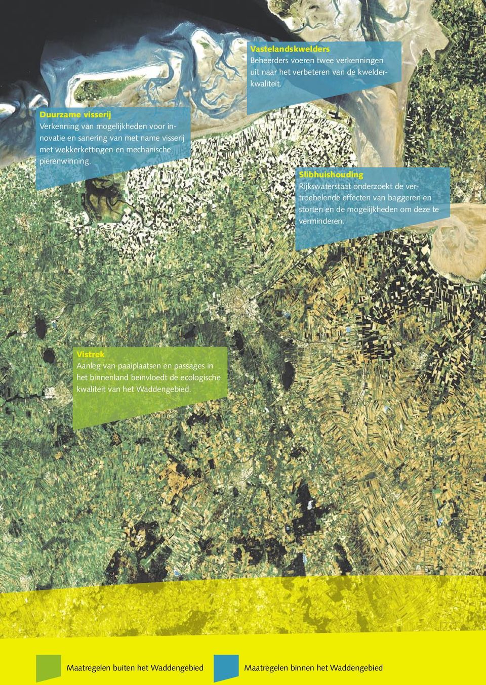 Slibhuishouding Rijkswaterstaat onderzoekt de vertroebelende effecten van baggeren en storten en de mogelijkheden om deze te verminderen.