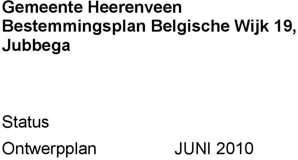 Belgische Wijk 19,