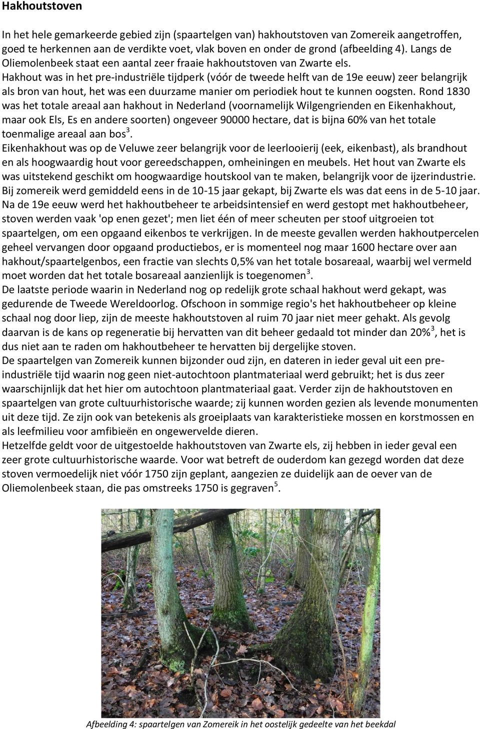 Hakhout was in het pre-industriële tijdperk (vóór de tweede helft van de 19e eeuw) zeer belangrijk als bron van hout, het was een duurzame manier om periodiek hout te kunnen oogsten.