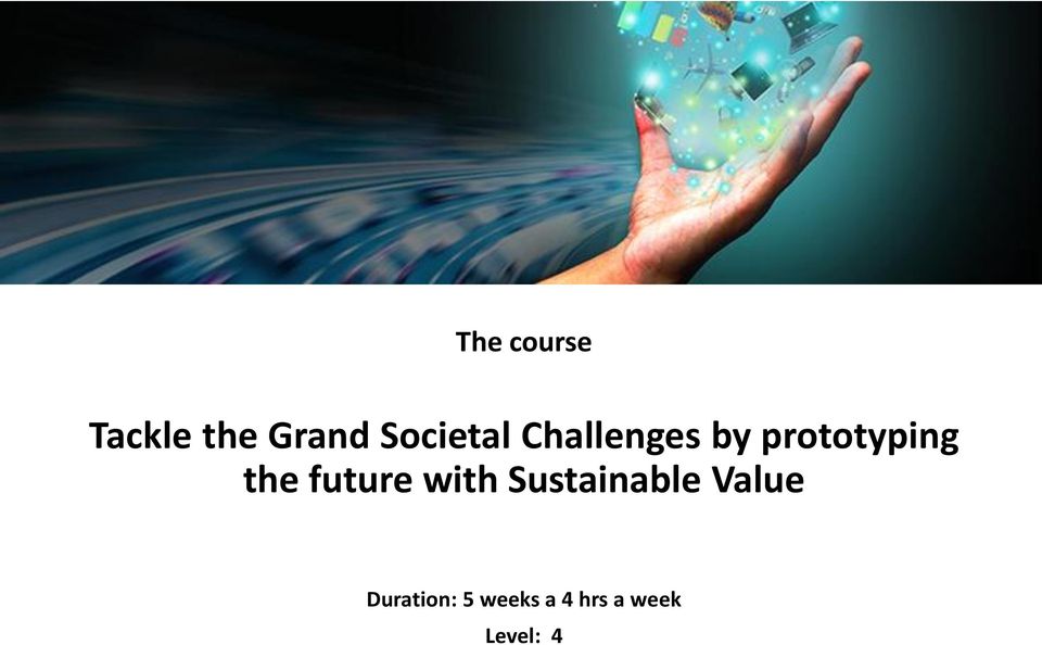 the future with Sustainable Value