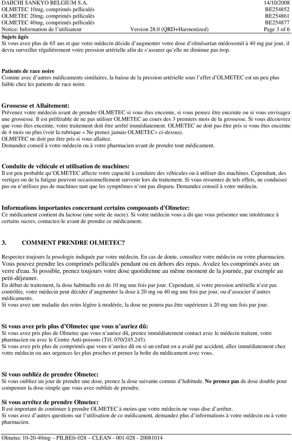 votre pression artérielle afin de s assurer qu elle ne diminue pas trop.