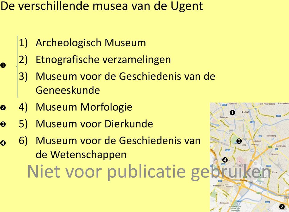 Geschiedenis van de Geneeskunde 4) Museum Morfologie 5)