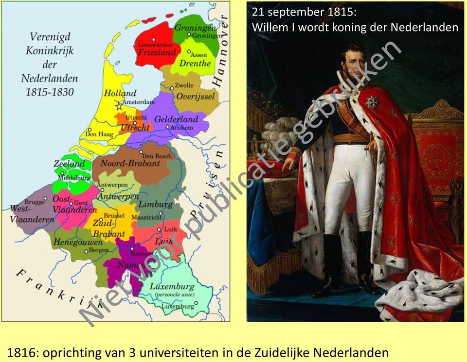 1816: oprichting van 3