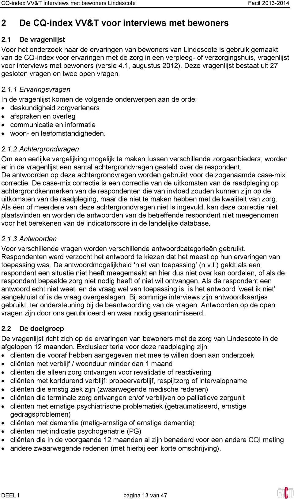 interviews met bewoners (versie 4.1,