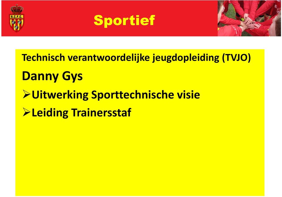 jeugdopleiding (TVJO) Danny