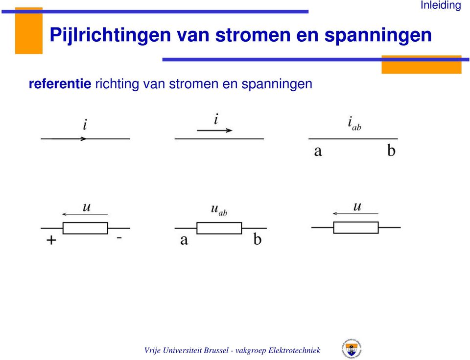 stomen en spanningen Vije