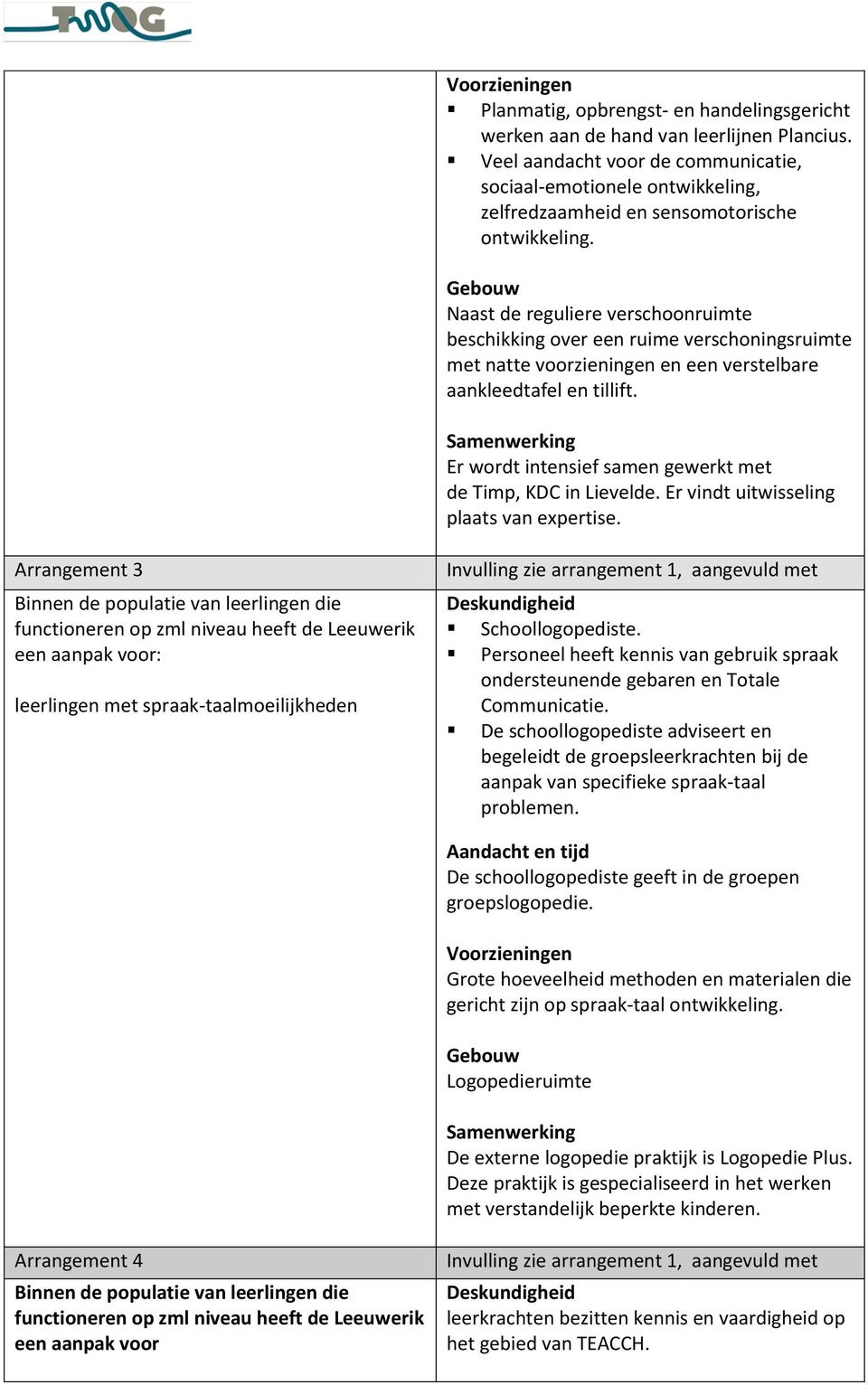 Naast de reguliere verschoonruimte beschikking over een ruime verschoningsruimte met natte voorzieningen en een verstelbare aankleedtafel en tillift.