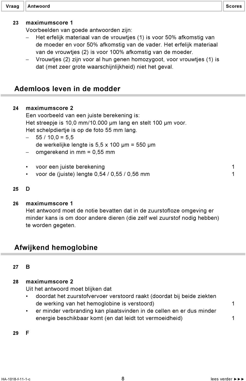 Vrouwtjes (2) zijn voor al hun genen homozygoot, voor vrouwtjes (1) is dat (met zeer grote waarschijnlijkheid) niet het geval.