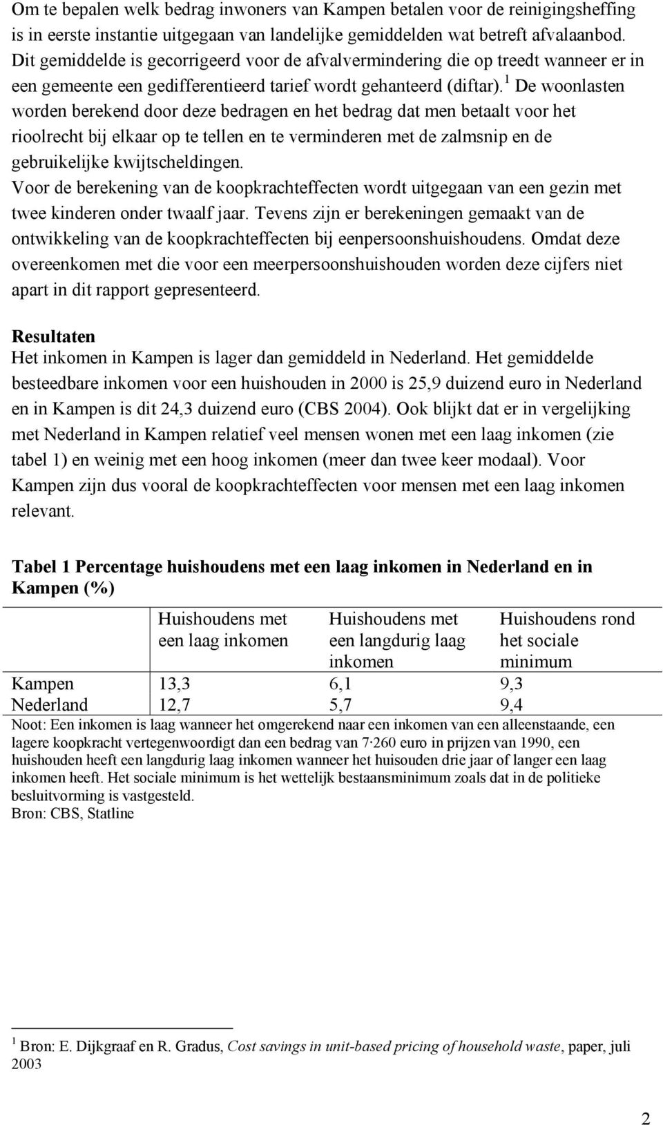 1 De woonlasten worden berekend door deze bedragen en het bedrag dat men betaalt voor het rioolrecht bij elkaar op te tellen en te verminderen met de zalmsnip en de gebruikelijke kwijtscheldingen.