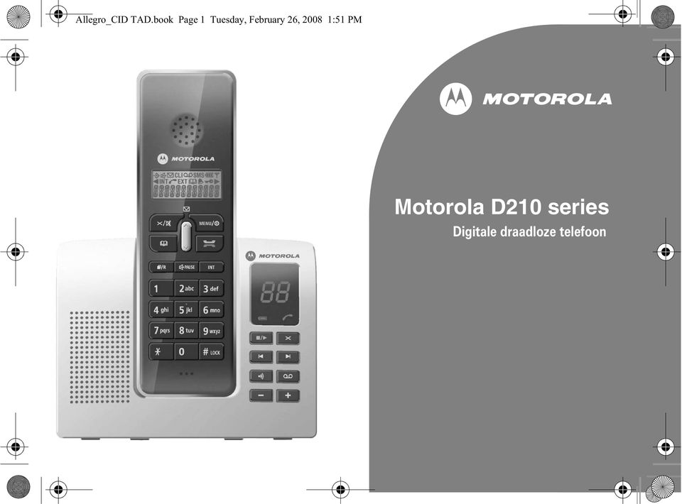 1:51 PM Motorola D210