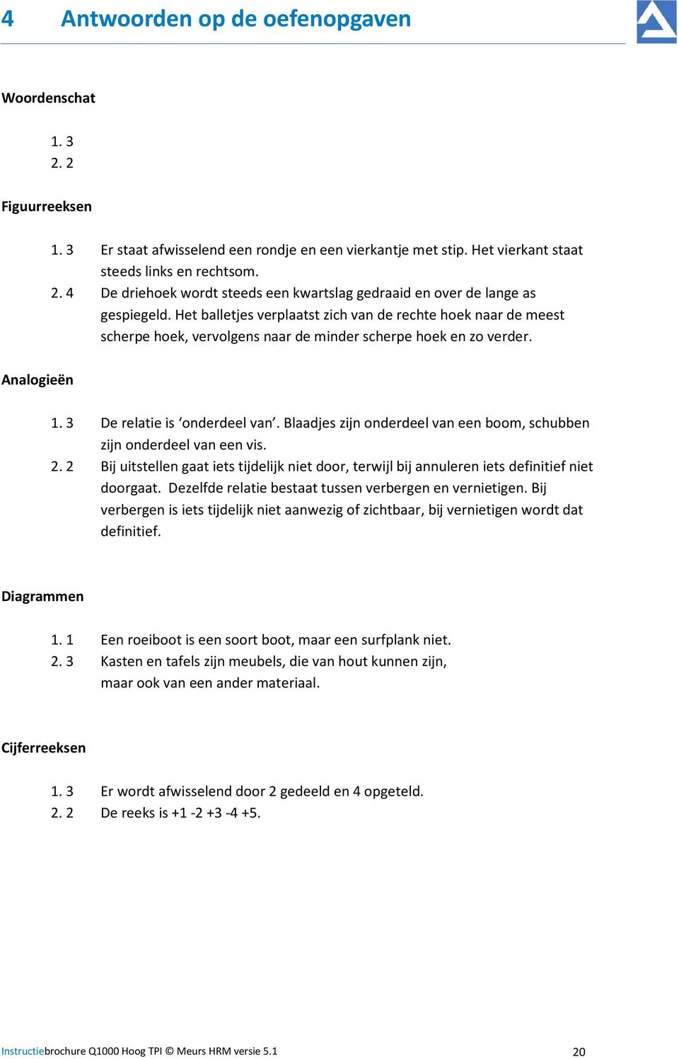 Blaadjes zijn onderdeel van een boom, schubben zijn onderdeel van een vis. 2. 2 Bij uitstellen gaat iets tijdelijk niet door, terwijl bij annuleren iets definitief niet doorgaat.