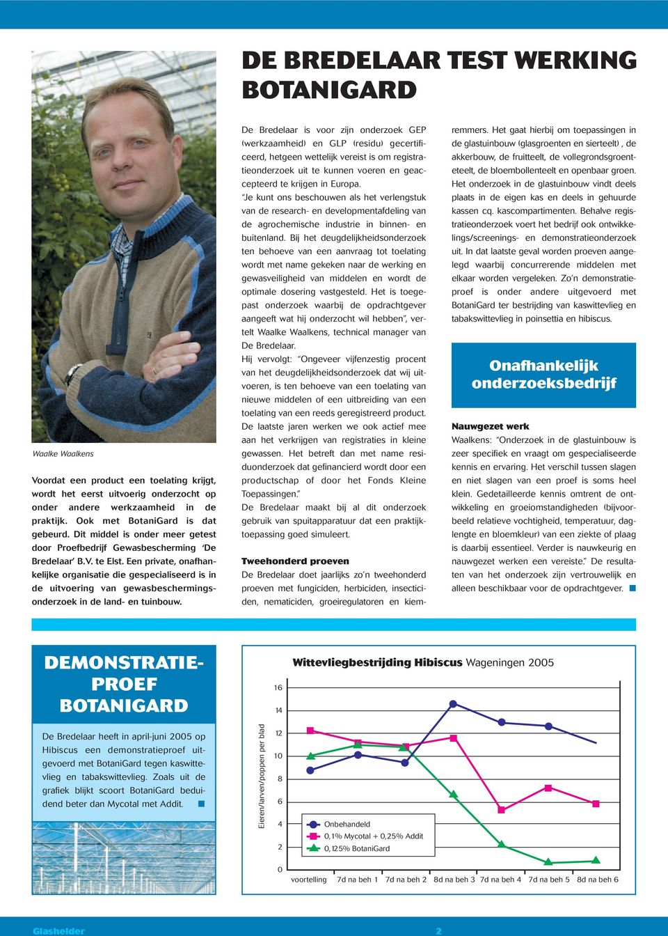 Een private, onafhankelijke organisatie die gespecialiseerd is in de uitvoering van gewasbeschermingsonderzoek in de land- en tuinbouw.