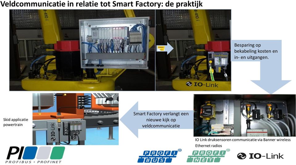 Skid applicatie powertrain Smart Factory verlangt een nieuwe kijk