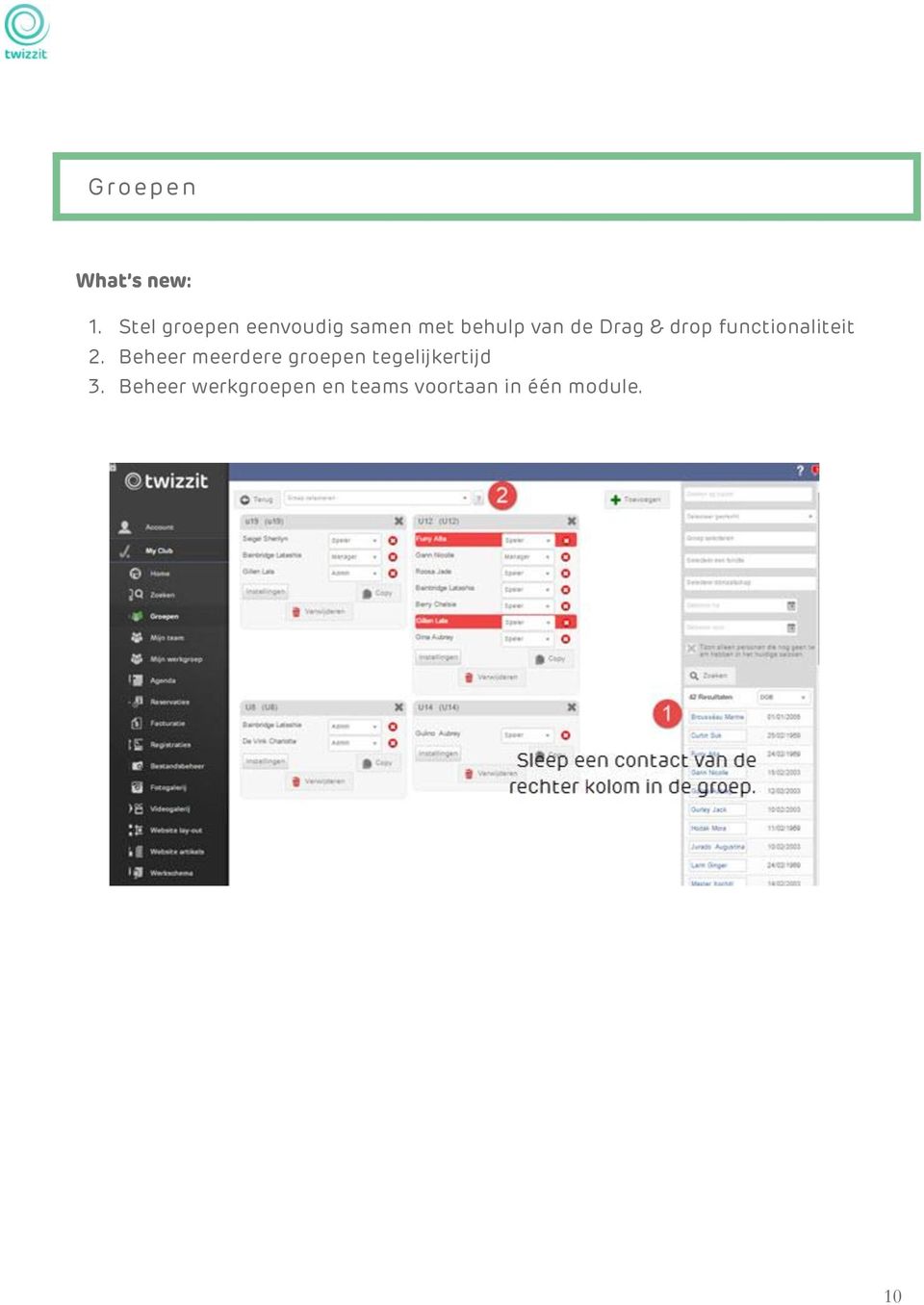 Drag & drop functionaliteit 2.