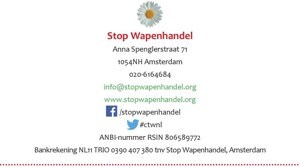 org www.stopwapenhandel.