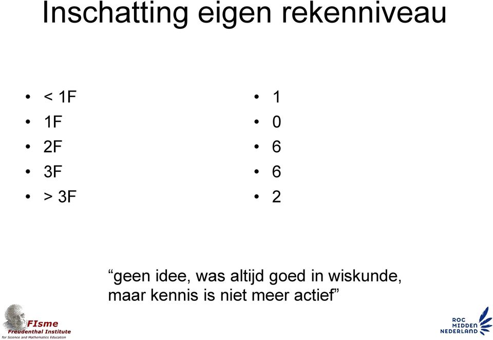 idee, was altijd goed in